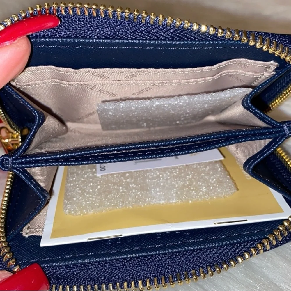 Michael Kors SOFIA Satchel/JET SET TRAVEL Wallet 2pc Set